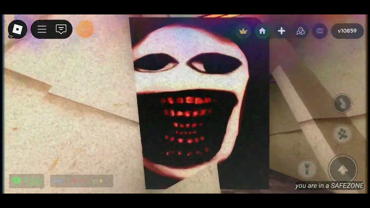 Nextbots ultimate halloween🎃: run away from fear in nu_mall (new first video)