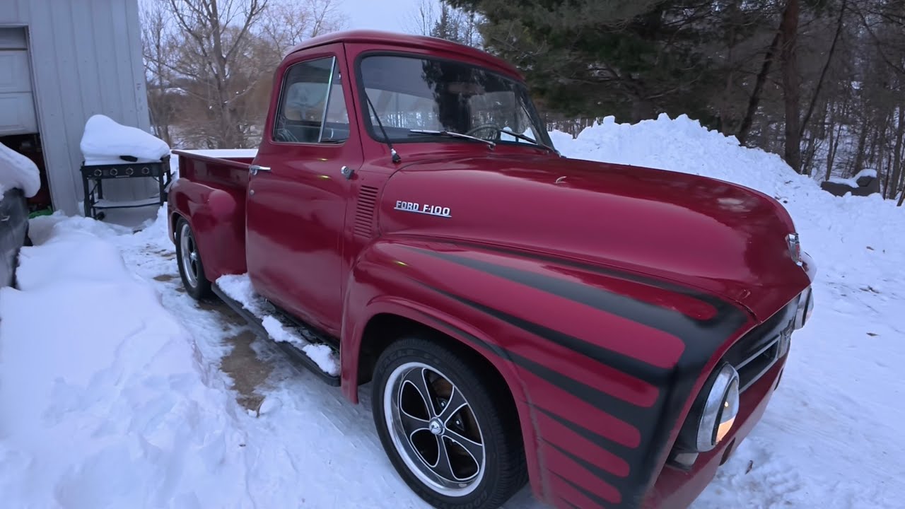 1953 f100 doing a quick walk around video