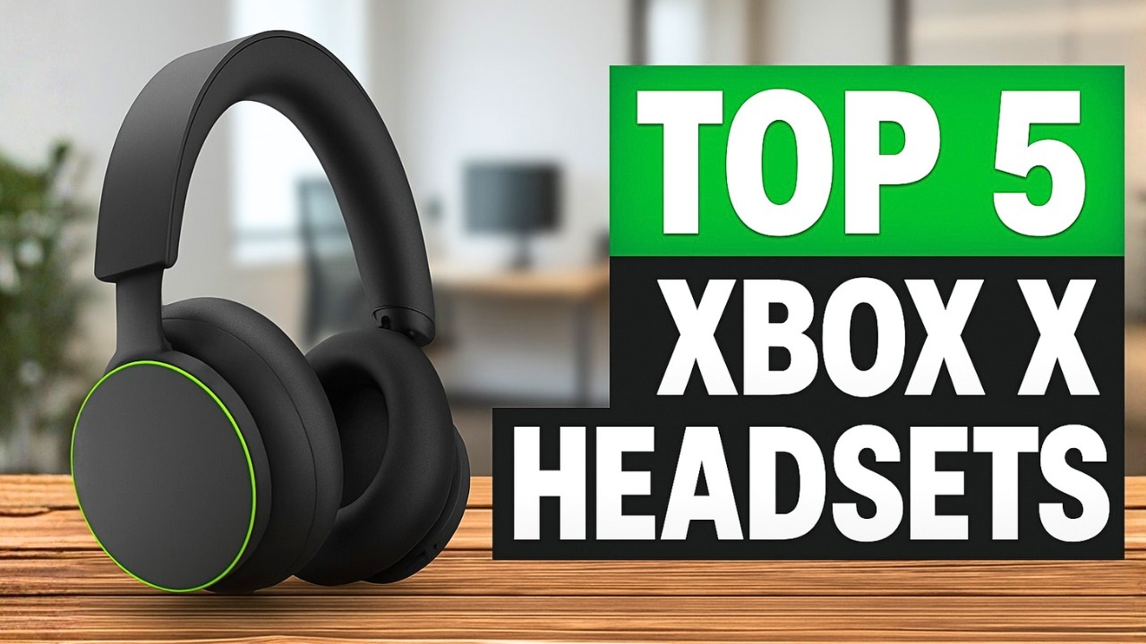 Топ-5 ЛУЧШИХ гарнитур для Xbox в 2026 году 🔥 (Протестировано и ранжировано для Xbox Series X|S)