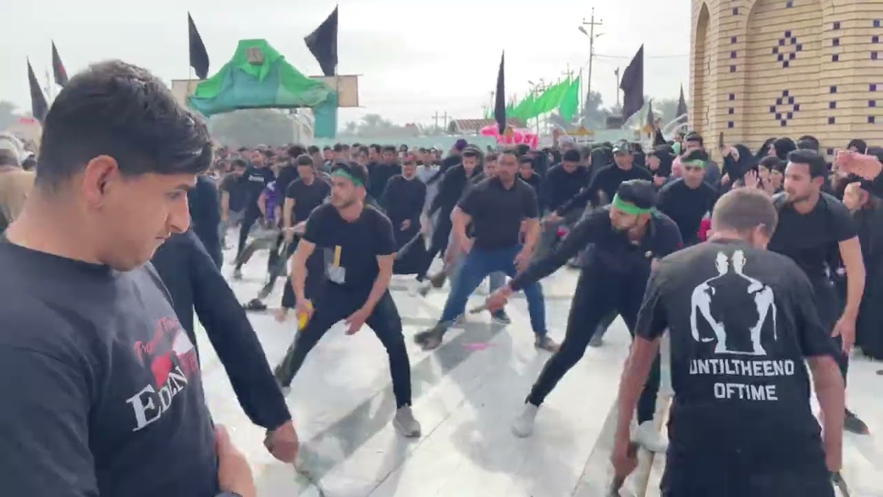 بمناسبة أستشهاد الأمام (موسى بن جعفر الكاظم ع) | عزاء موكب زنجيل فاطمة الزهراء ع | مرقد سيد ادريس ع