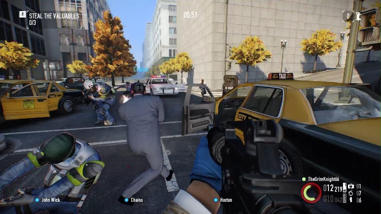 Typical Payday 2 chaos XD