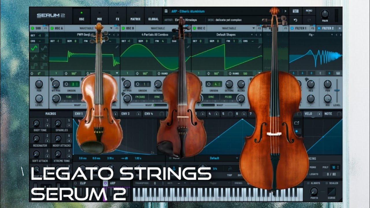 Legato Strings for Serum 2 (demo track)