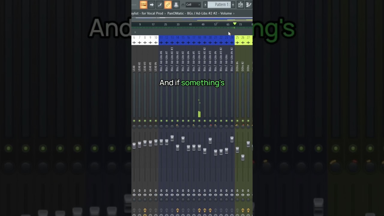 How to get a well balanced mix 😎 #producer