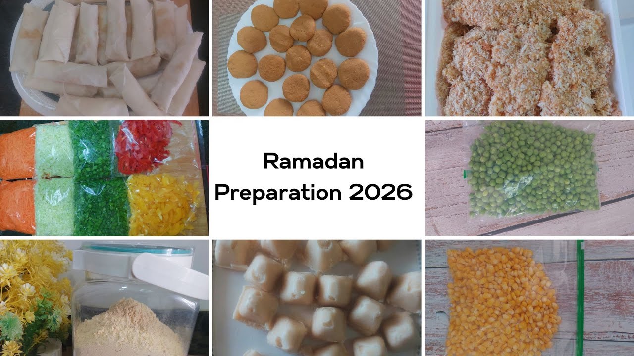 Ramadan Preparation 2026 🌙 | Complete Planning, Food & Routine Guide