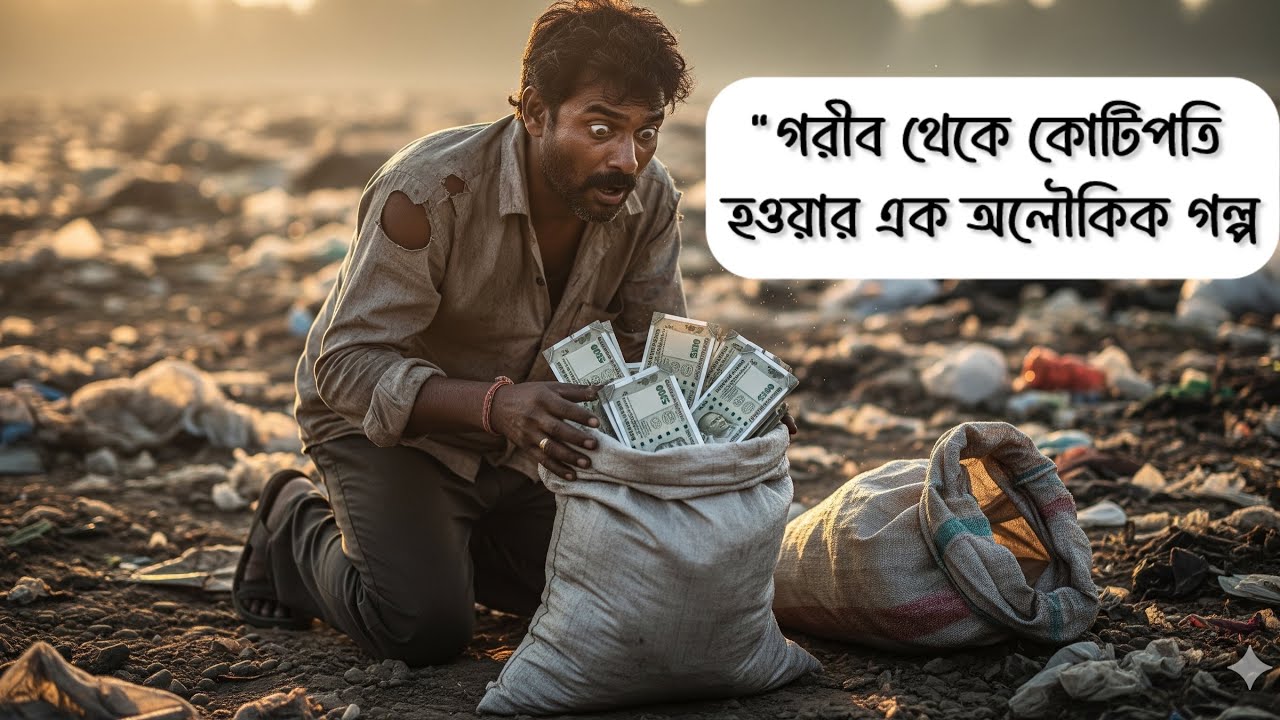 এক গরীব লোক ময়লার স্তুপে কোটি টাকার বস্তা পেল! এরপর সে যা করলো সবাই অবাক! #faristavoice #farista