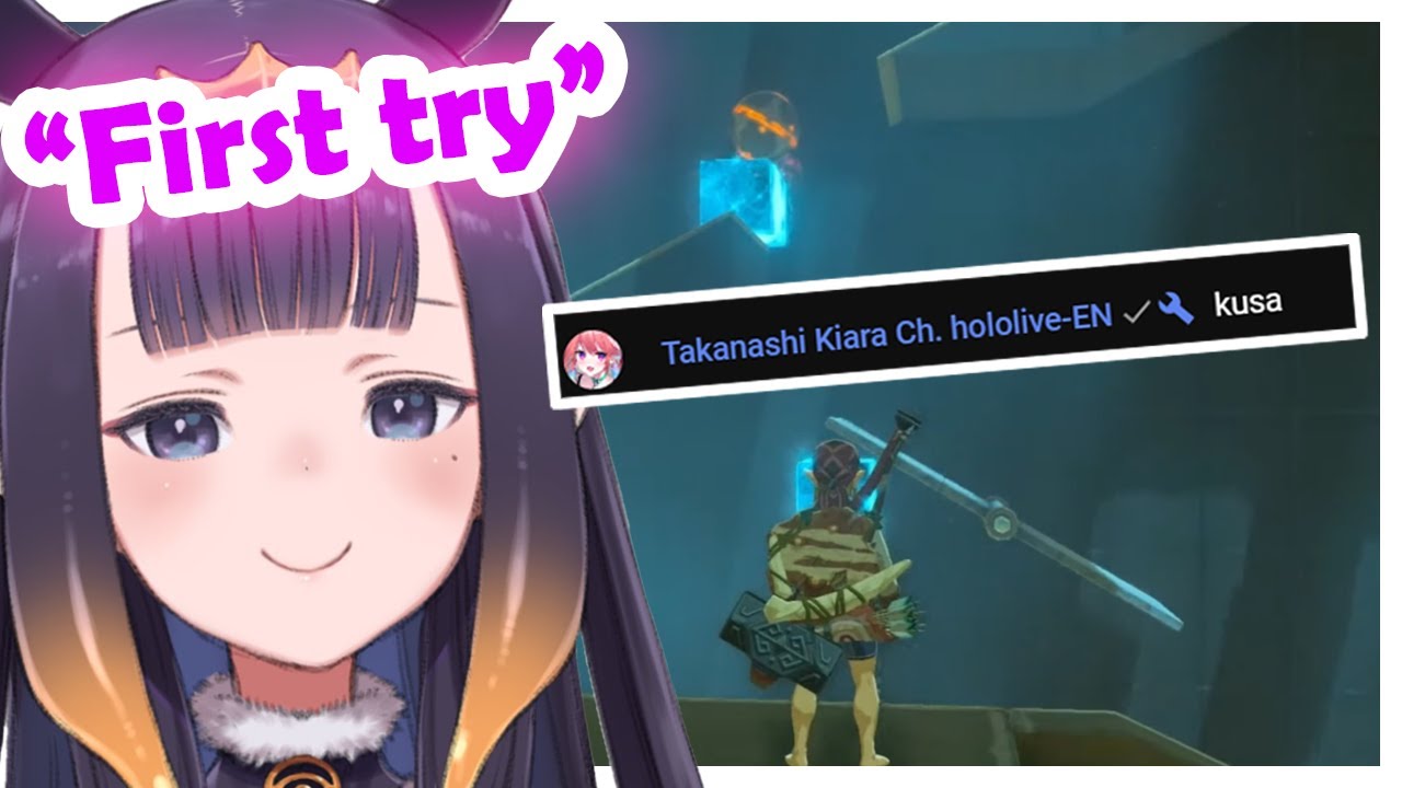 Ina Takes On A Puzzle In Zelda