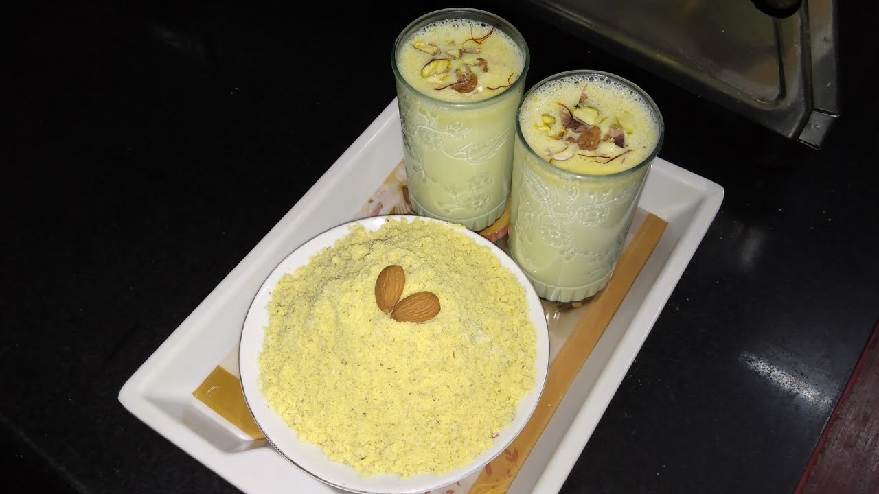 சுவையும் சத்தும் நிறைந்த பாதாம் மில்க் பவுடர்/Badam Milk powder