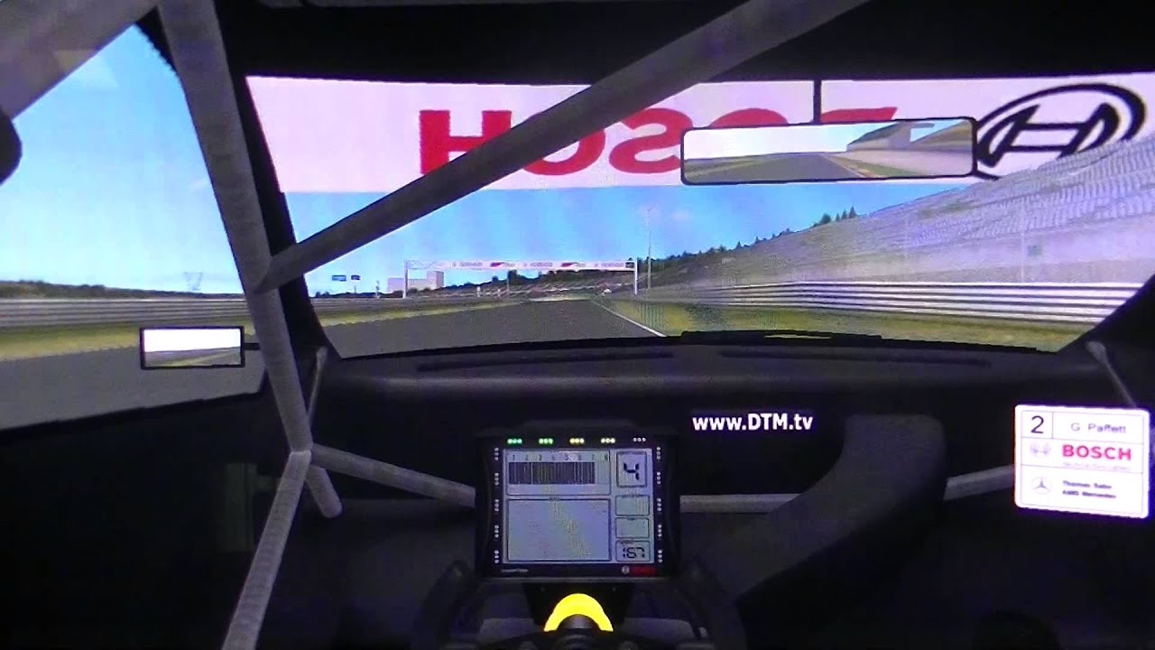 test valencia DTM Mercedes (set up bloccato) 1.29.250