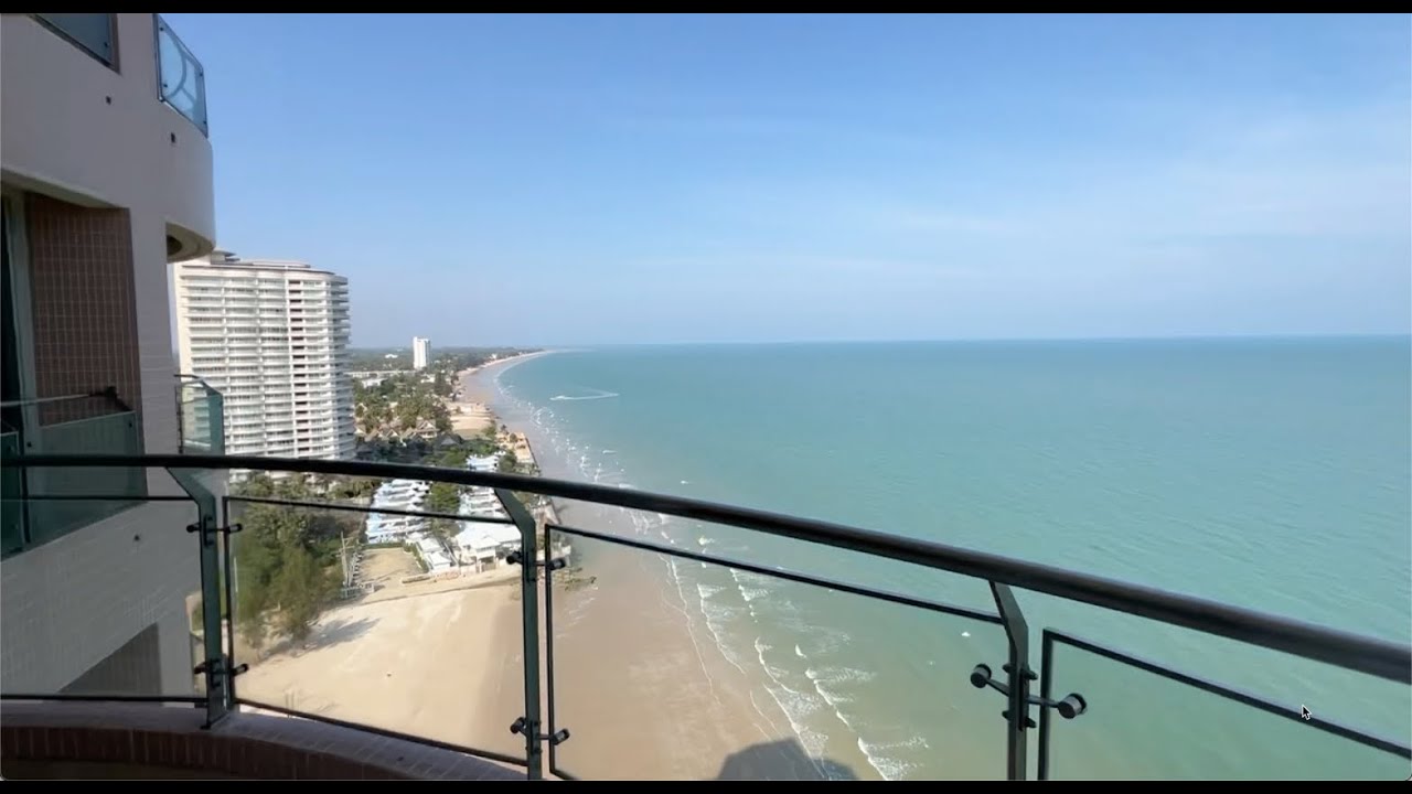 Cha Am Long Beach Sea View 3 Bed Condo