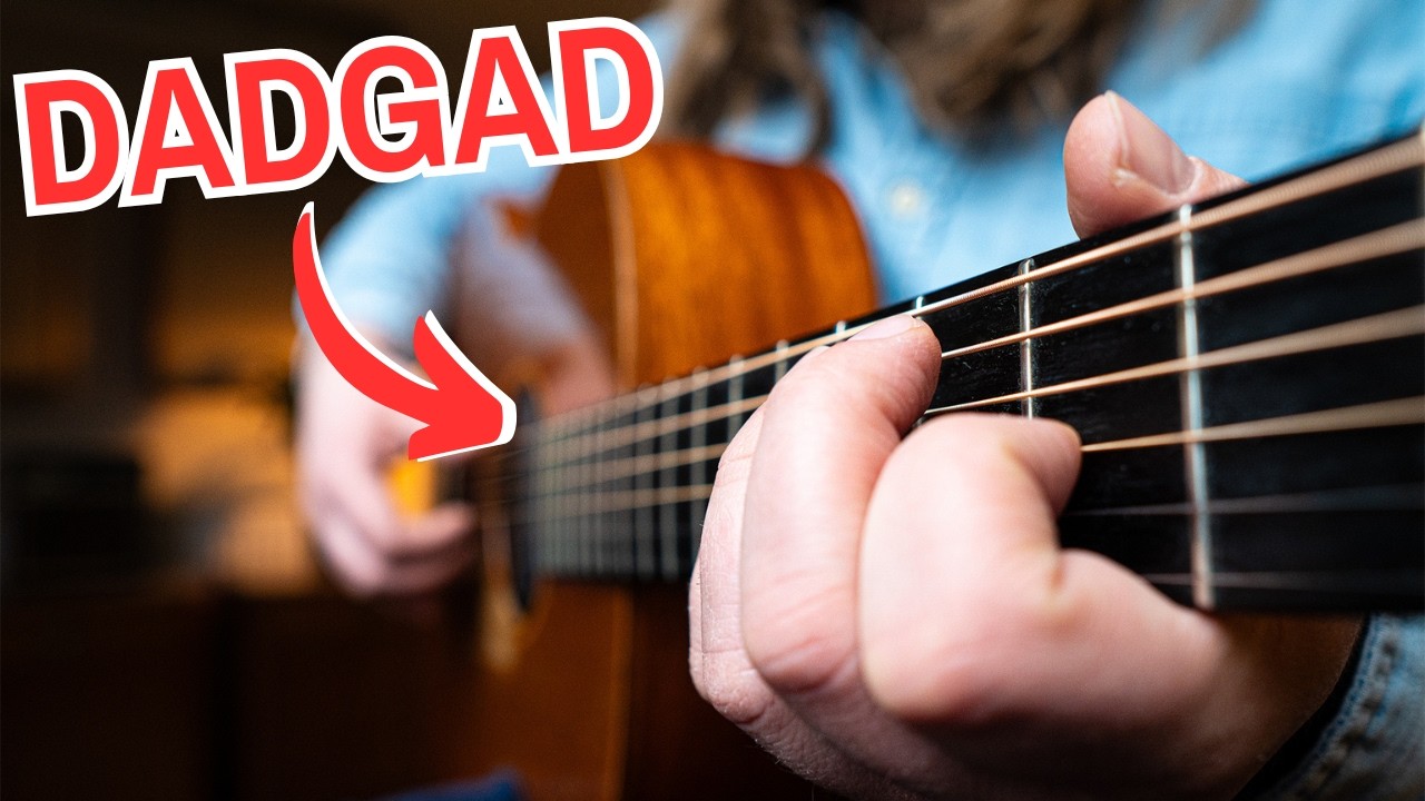 Застряли на игре одного и того же в строе DADGAD? ПОПРОБУЙТЕ ЭТО...