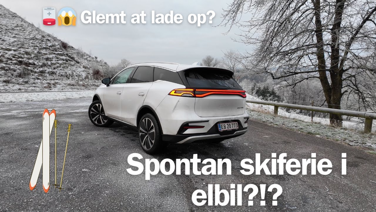 SPONTAN skiferie i en elbil?!? Dømt til at gå galt 😱 ... BYD Tang på langtur