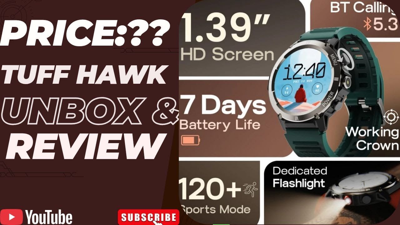 GoBoult Smartwatch review  Goboult tuff hawk....