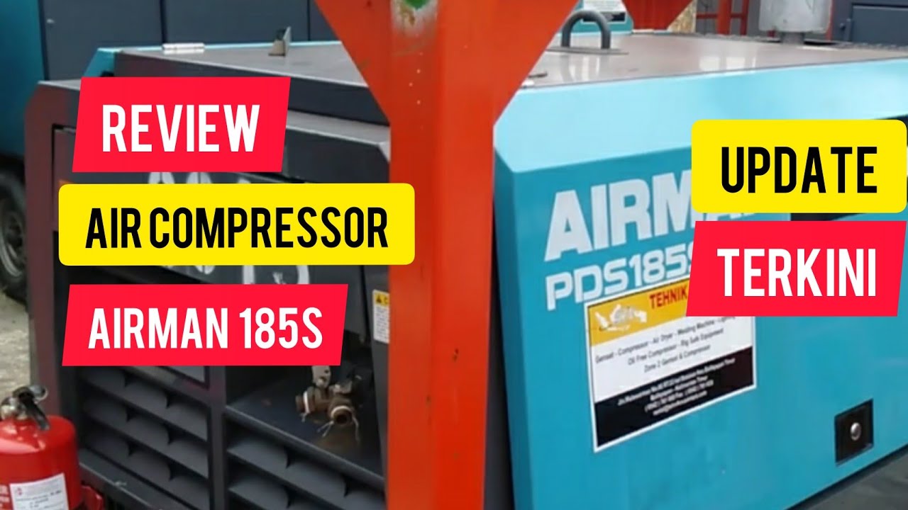 Airman PDS 185S Air Compressor #aircompressor #highpressure #screwcompressor