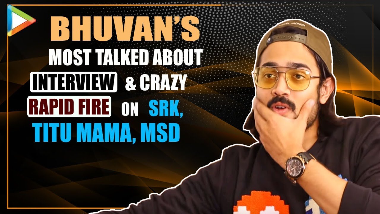YouTube Sensation Bhuvan Bam’s EXCLUSIVE Interview | Rapid Fire on SRK | Akshay | Varun | Titu Mama