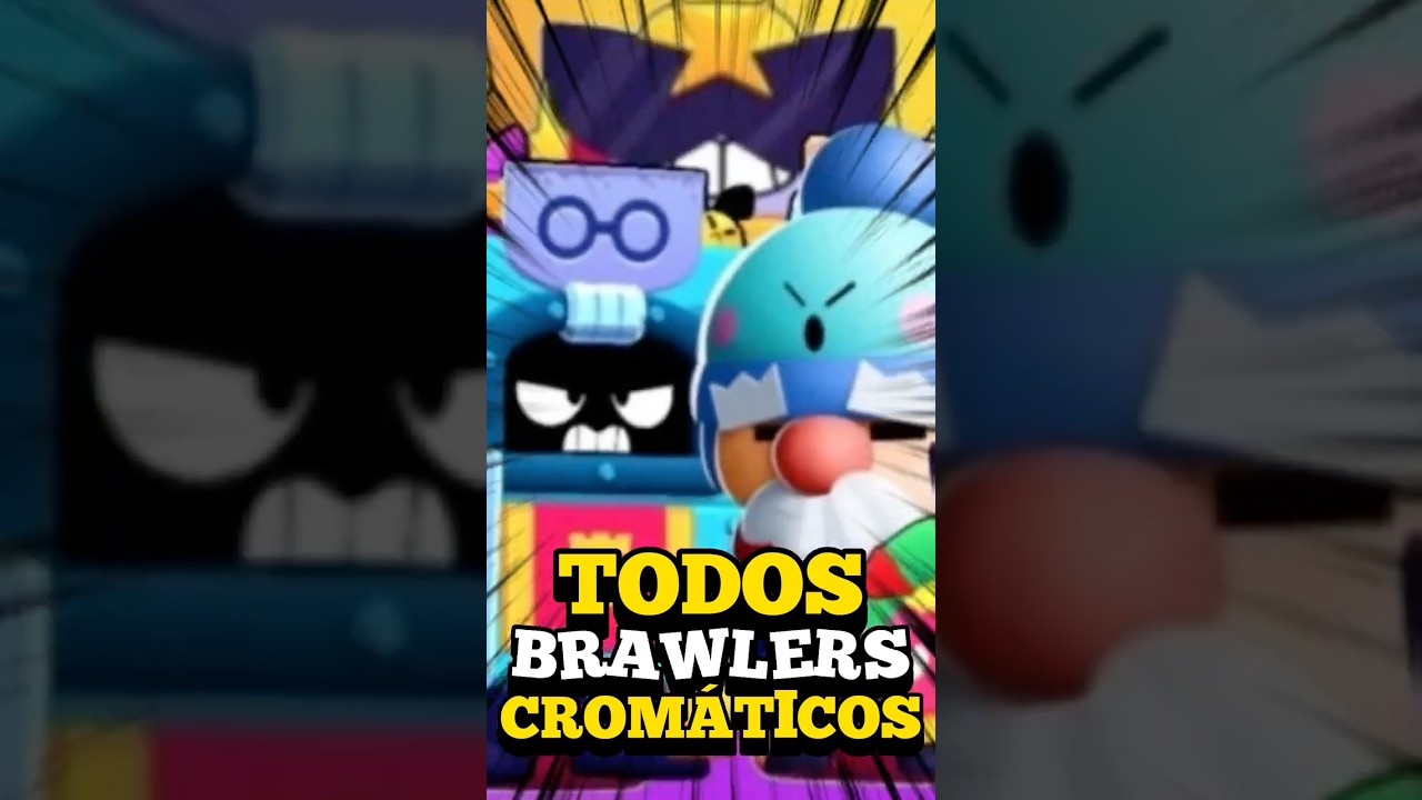 ALL THE CHROMATIC BRAWLERS IN BRAWL STARS #brawlstars
