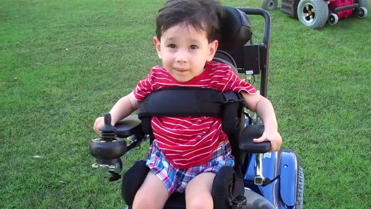 Kyle's New Powerchair! 7-2010