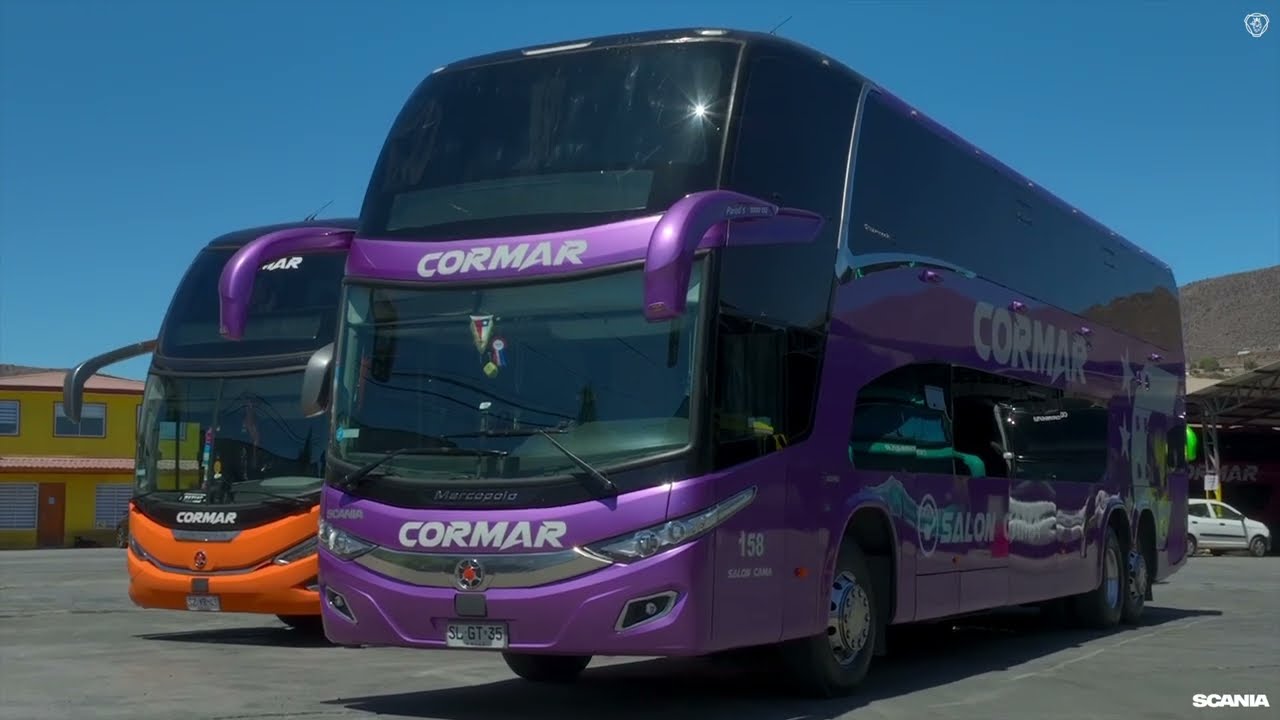 Cormar Bus prueba la Nueva Generación de Buses Scania