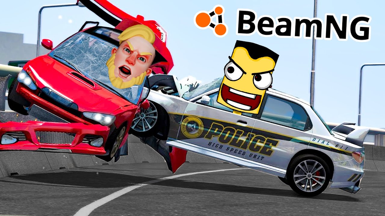 МАКСИМАЛЬНОЕ РАЗРУШЕНИЕ! МУЛЬТИПЛЕЕР в BeamNG.Drive
