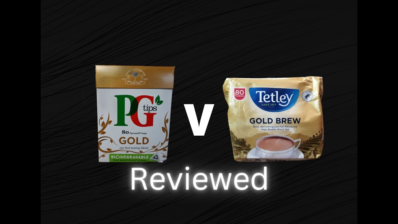 The Review S01 E37  PG Tips Gold V Tetley Gold Brew
