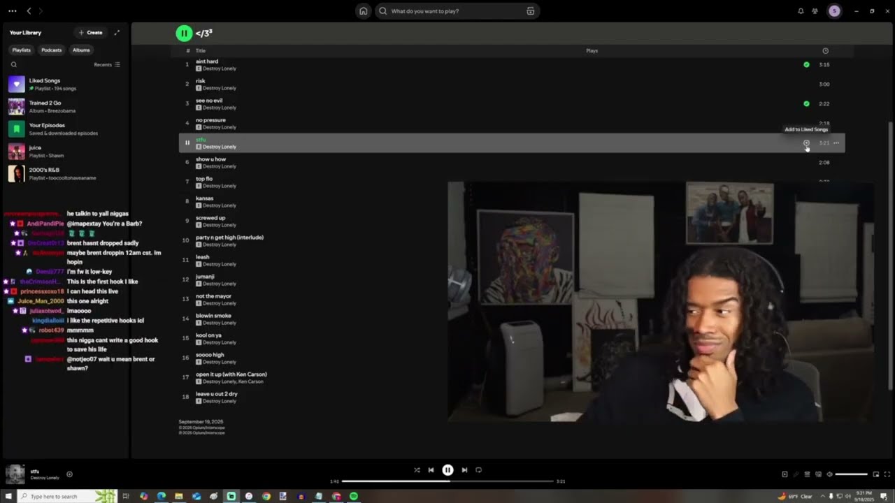 Shawn Cee reacts to Destroy Lonely Broken Hearts 3 album