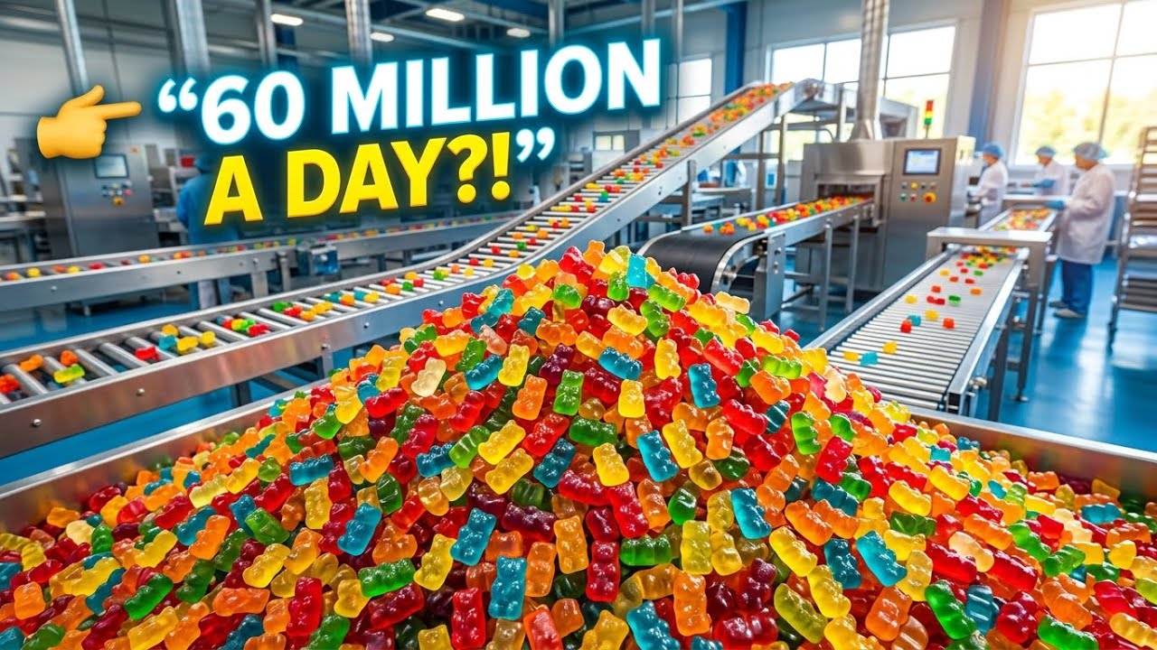 Inside the HARIBO Factory That Makes 60 Million Gummy Bears Every Day