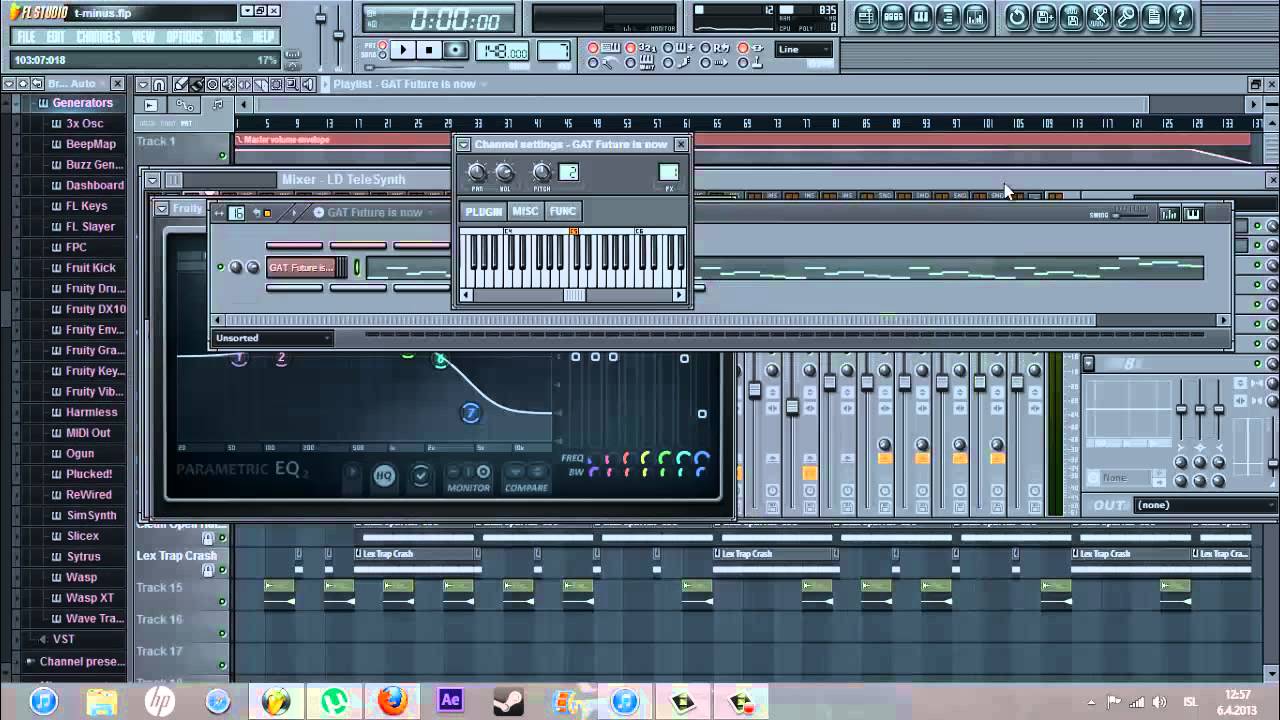 T-Minus/Drake Type Beat Tutorial (How To Make A T-Minus Type Beat)