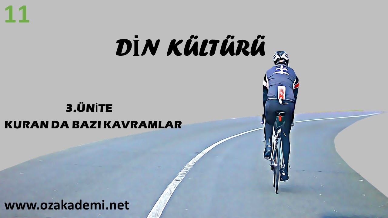 Din Kültürü ve Ahlak Bilgisi 11.Sınıf 3.Ünite  Kuranda Bazı Kavramlar