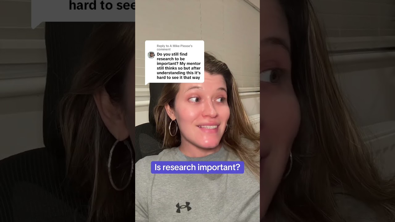 Is research important?