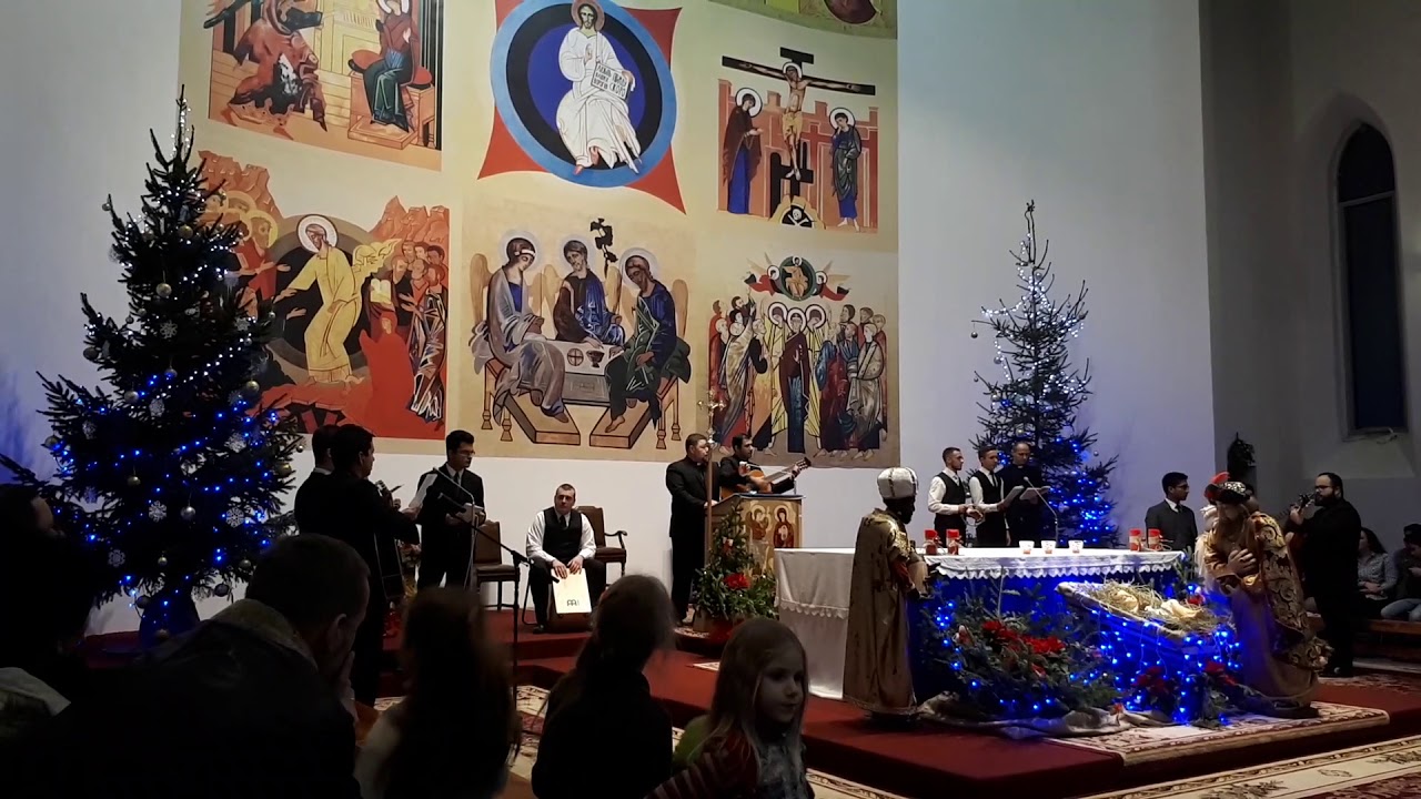 Międzynarodowy koncert kolęd w kościele Ducha Świętego w WInnicy. 07.01.18 r. Cz.2
