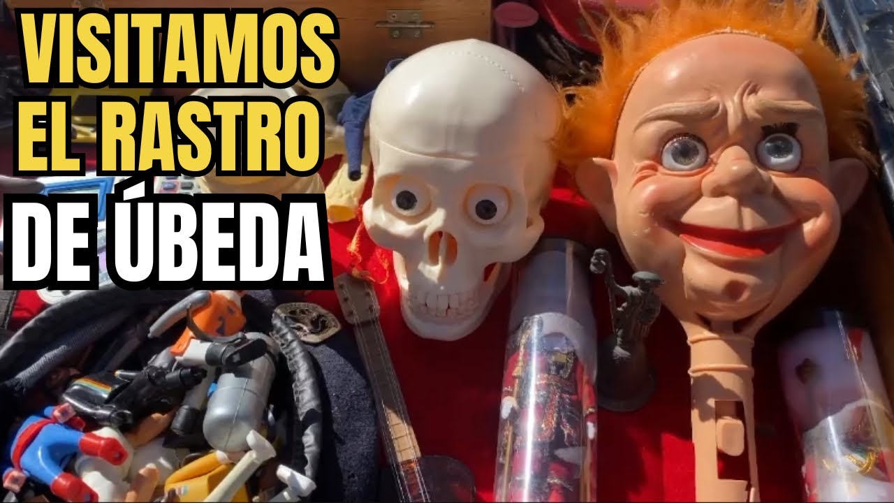 🔍BUSCANDO JOYITAS EN EL RASTRO DE ANTIGÜEDADES Y COLECCIONISMO DE ÚBEDA