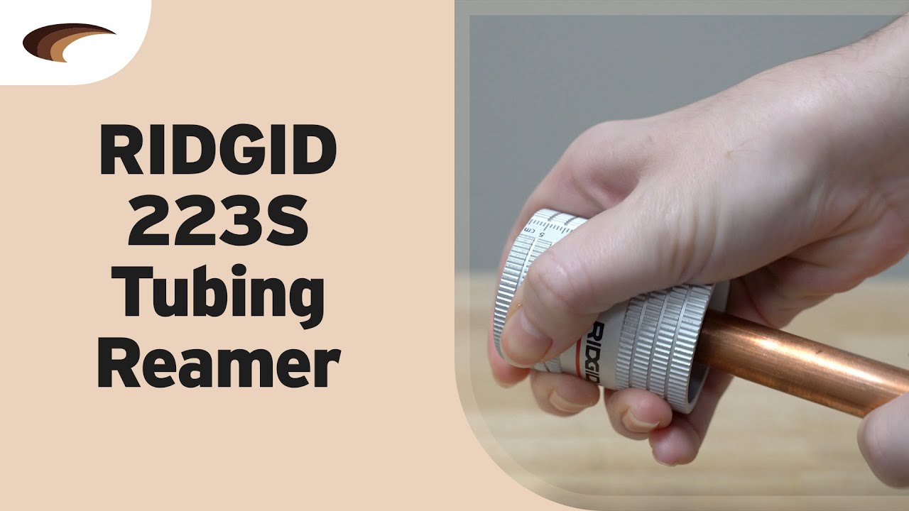 Smooth out your Workflow with the RIDGID Copper Tubing Reamer