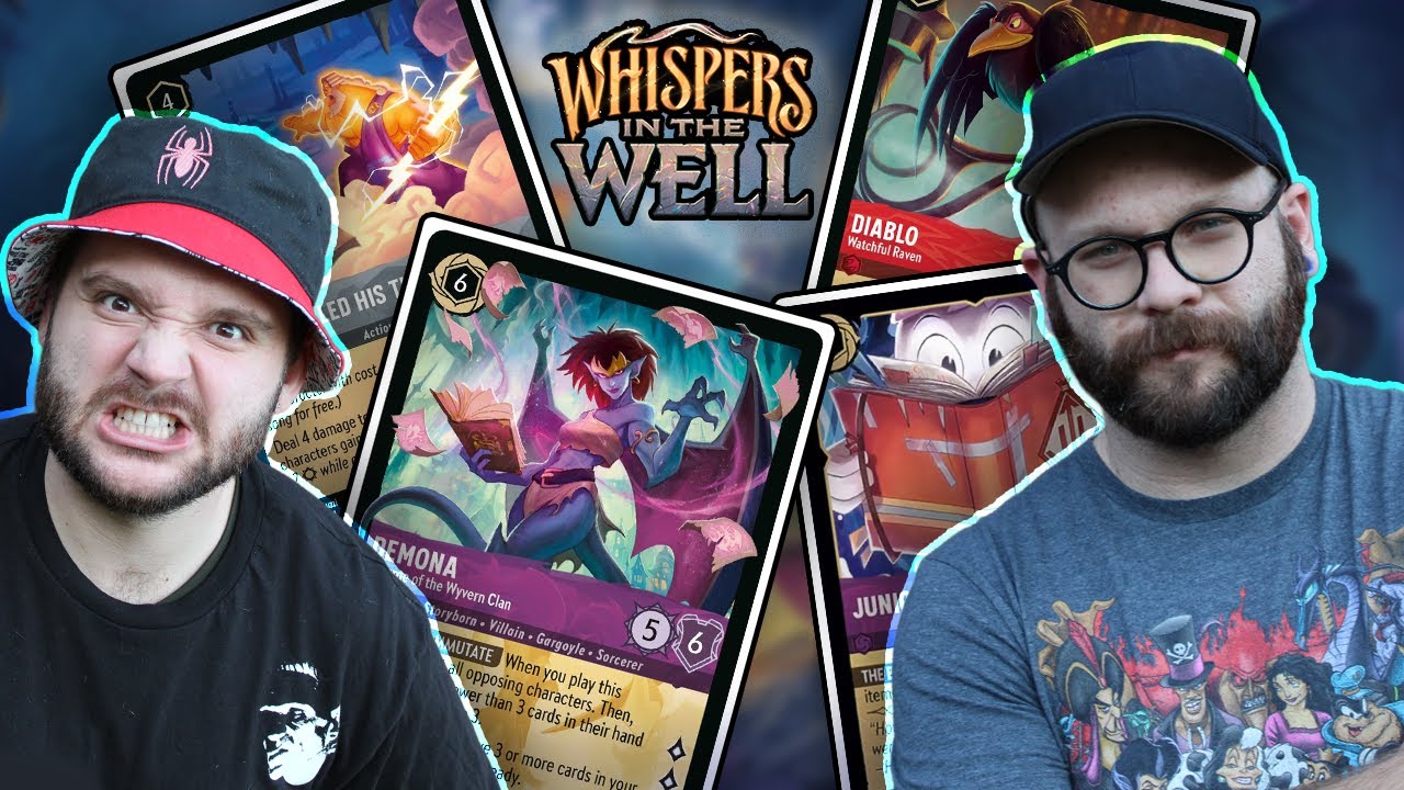 Whispers in the Well NEW Meta? Ruby Amethyst vs. Amethyst Steel | Lorcana TCG Gameplay