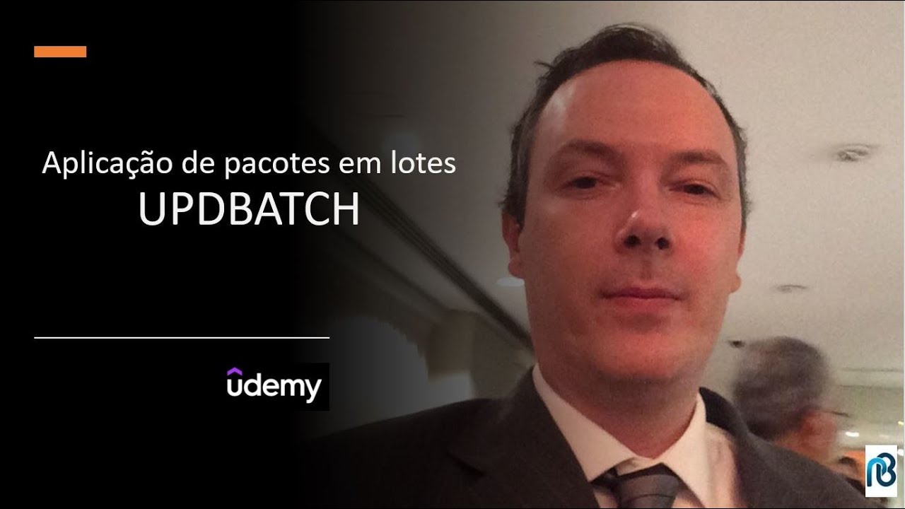 Aplicação de pacotes em lotes - UPDBATCH