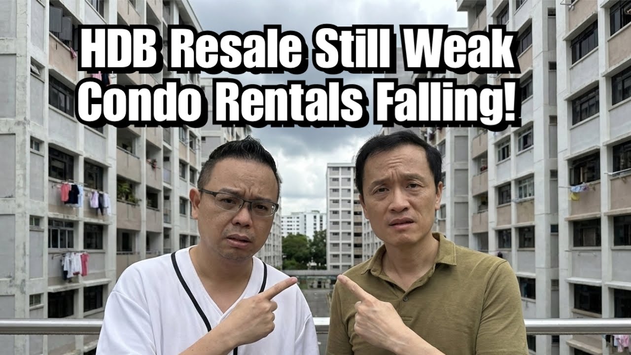 HDB Resale Market Still Bad! Now Condo Rentals Falling! Interview with Dragon Tan! 