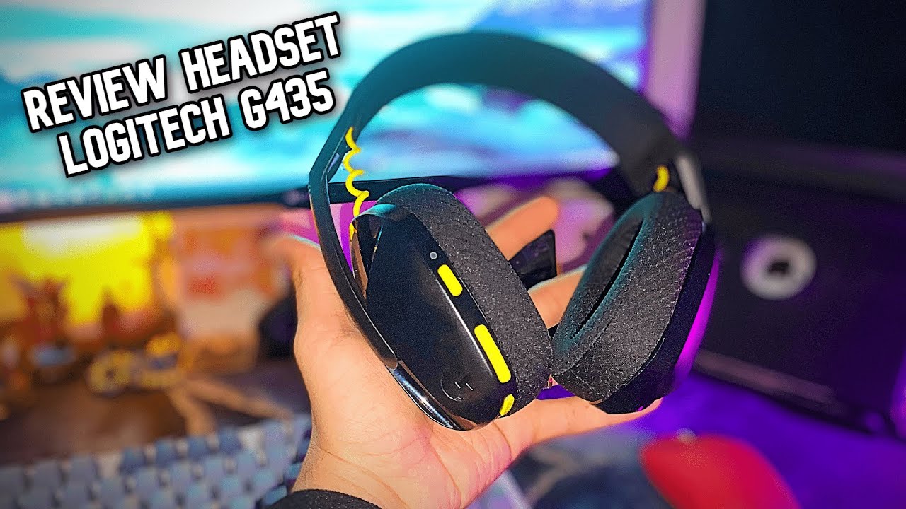 LOGITECH G435 VALE MESMO A PENA? Review com Teste de Áudio!
