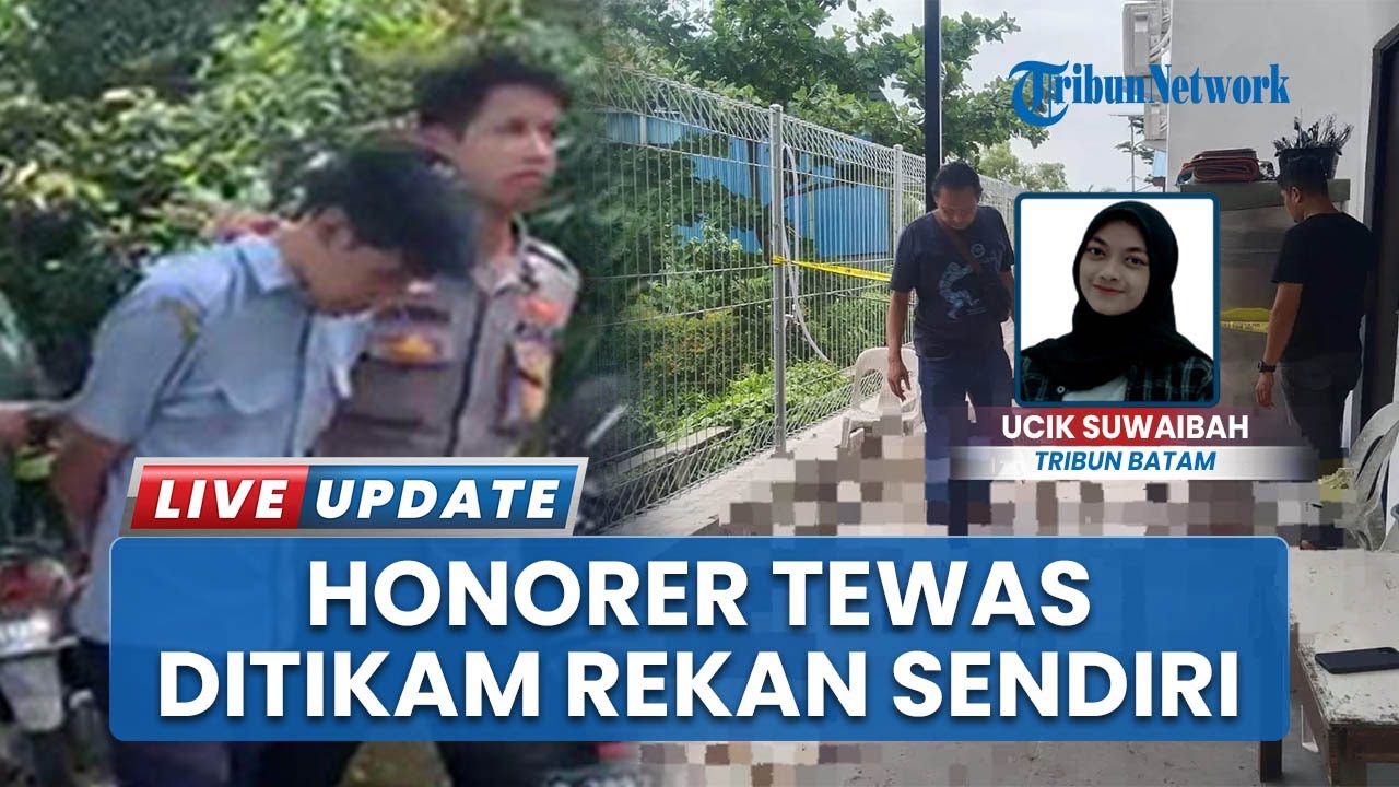 Nasib Tragis Pegawai Honorer di Kota Batam! Berawal Adu Mulut, Berakhir Tewas Ditikam Rekan Kerja