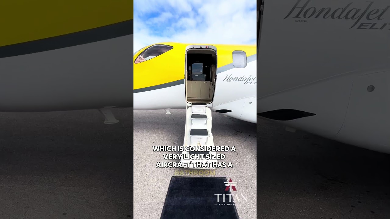 Check out this $5 million Honda Jet 🛩️ #aviation #luxurytravel #privatejet
