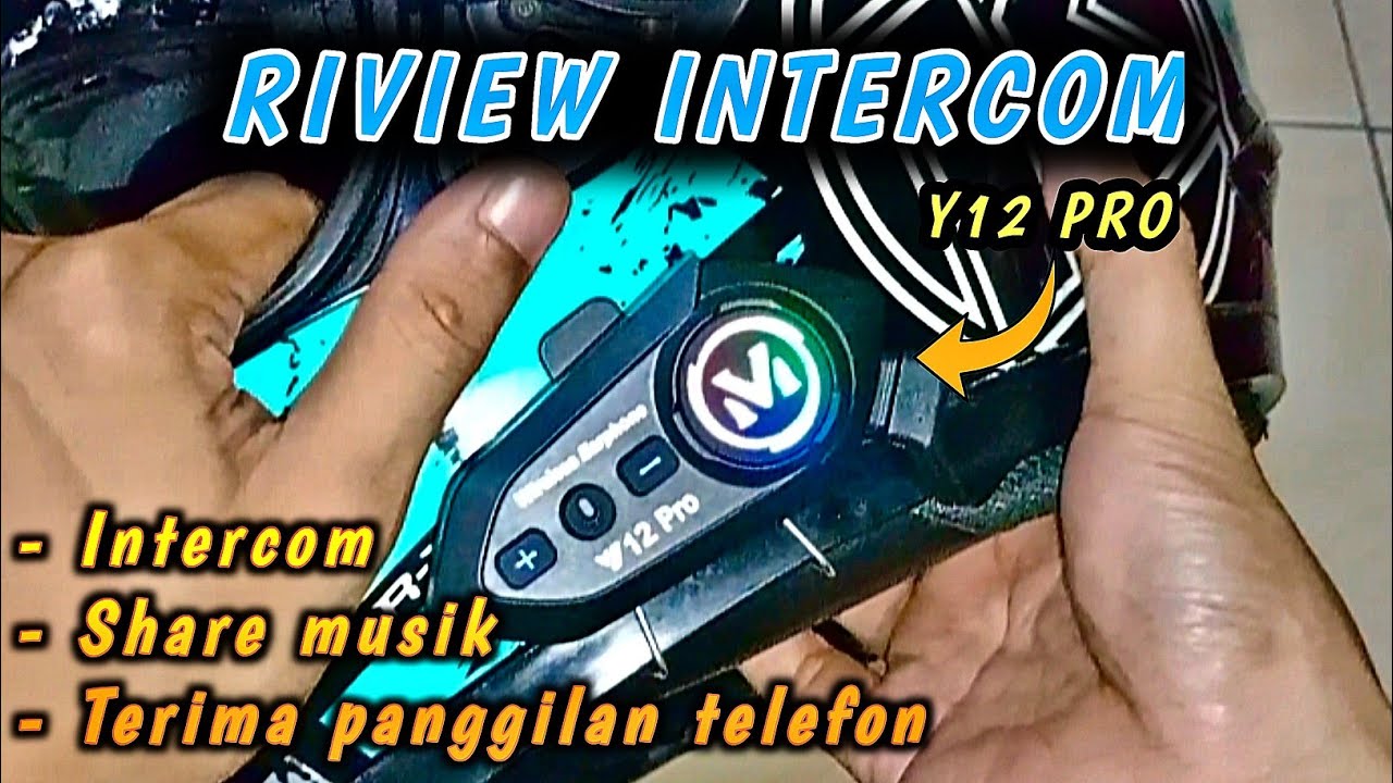 Riview intercom Y12 pro | intercom murah tapi serba bisa