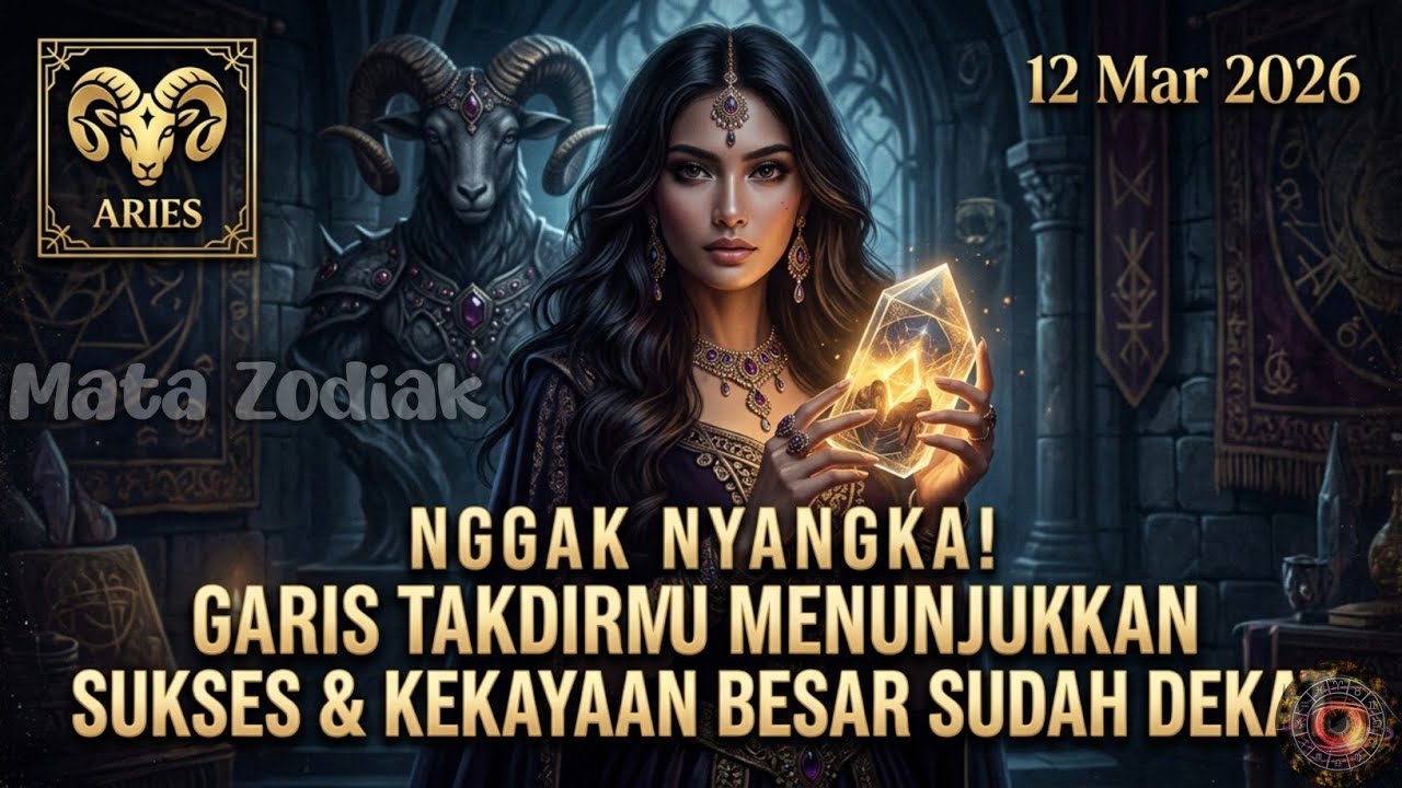 Aries♈ Nggak Nyangka! Garis Takdirmu Menunjukkan Sukses & Kekayaan Besar Hari Ini - Mata Zodiak