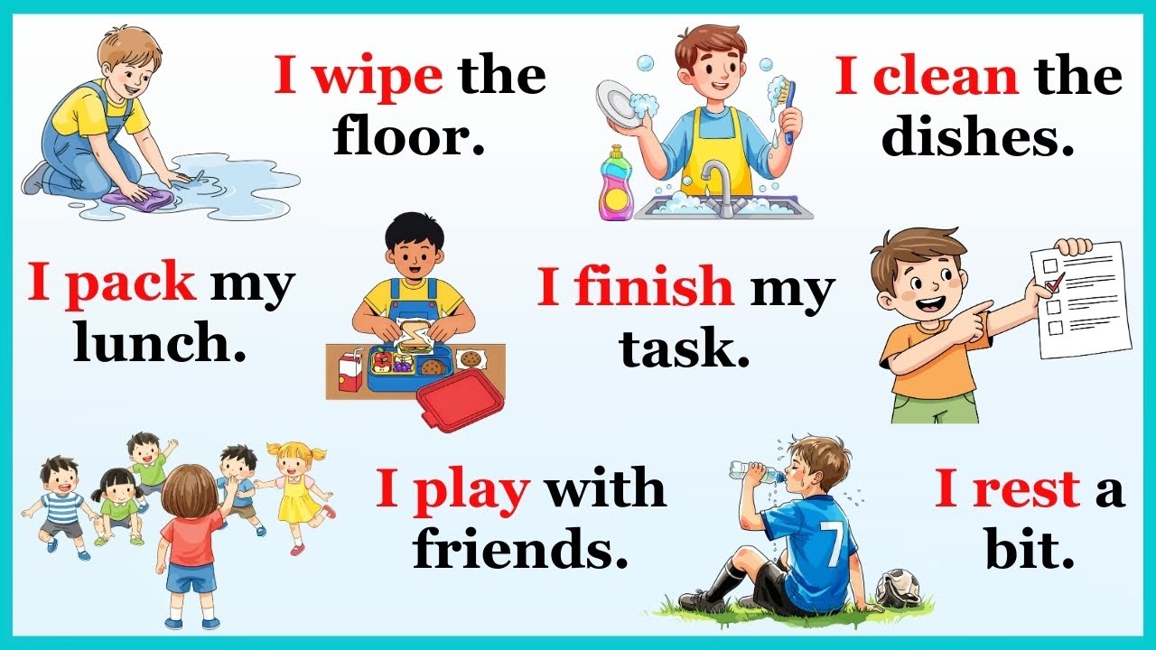 100 Common Daily English Sentences | Easy Speaking Practice​ | Improve English Speaking Practice