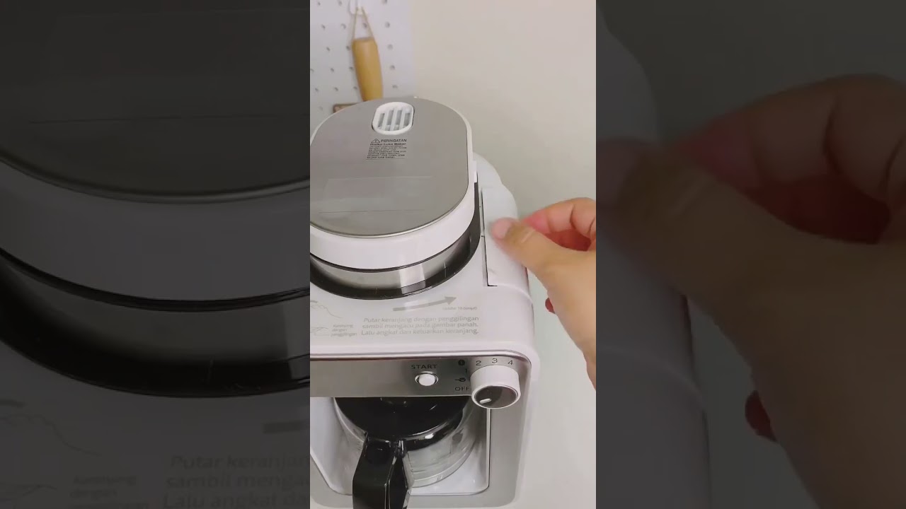 Siroca Coffee Maker adalah mesin kopi otomatis dan praktis #coffeemachine #coffeemaker #siroca