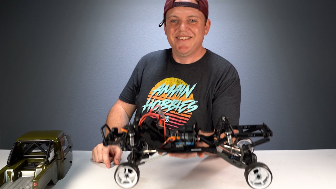 Drifting an R/C Crawler