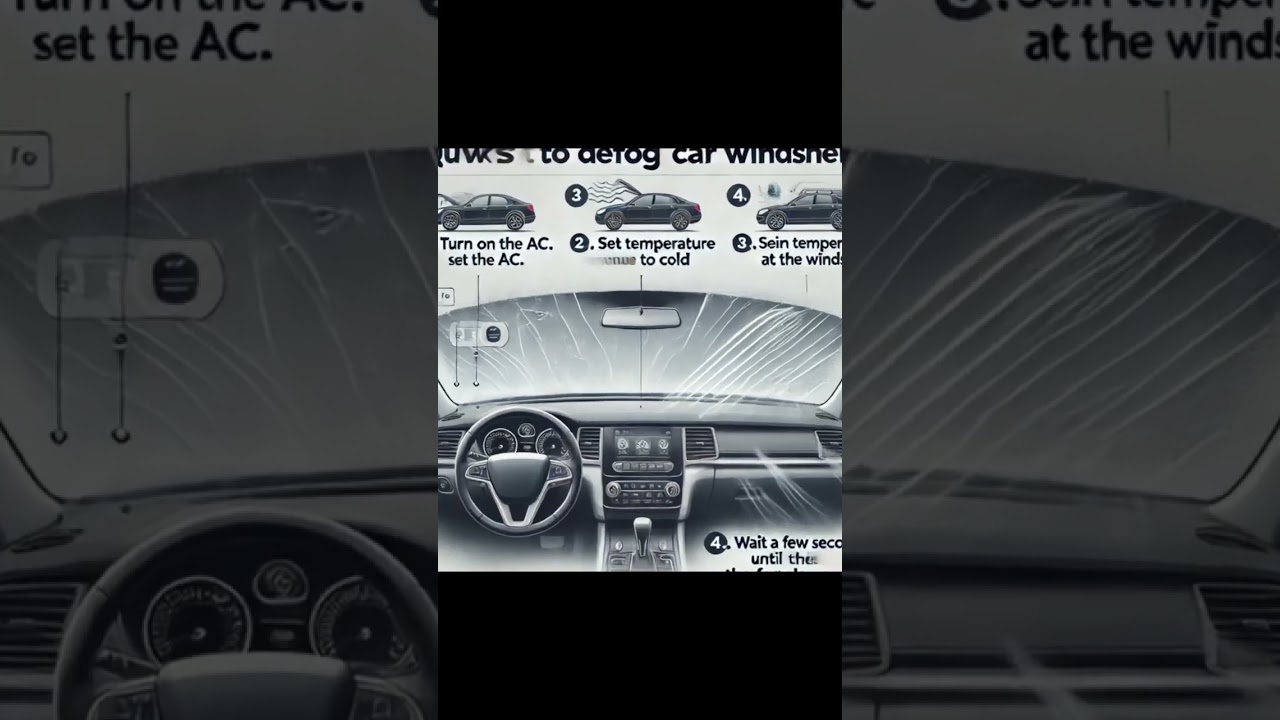 “Car Hack: Instantly Defog Your Windshield!” 