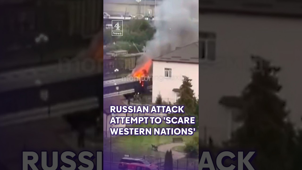 Russian drone attack near Ukraine-Poland border 'meant to scare Western nations', says EU #Russia