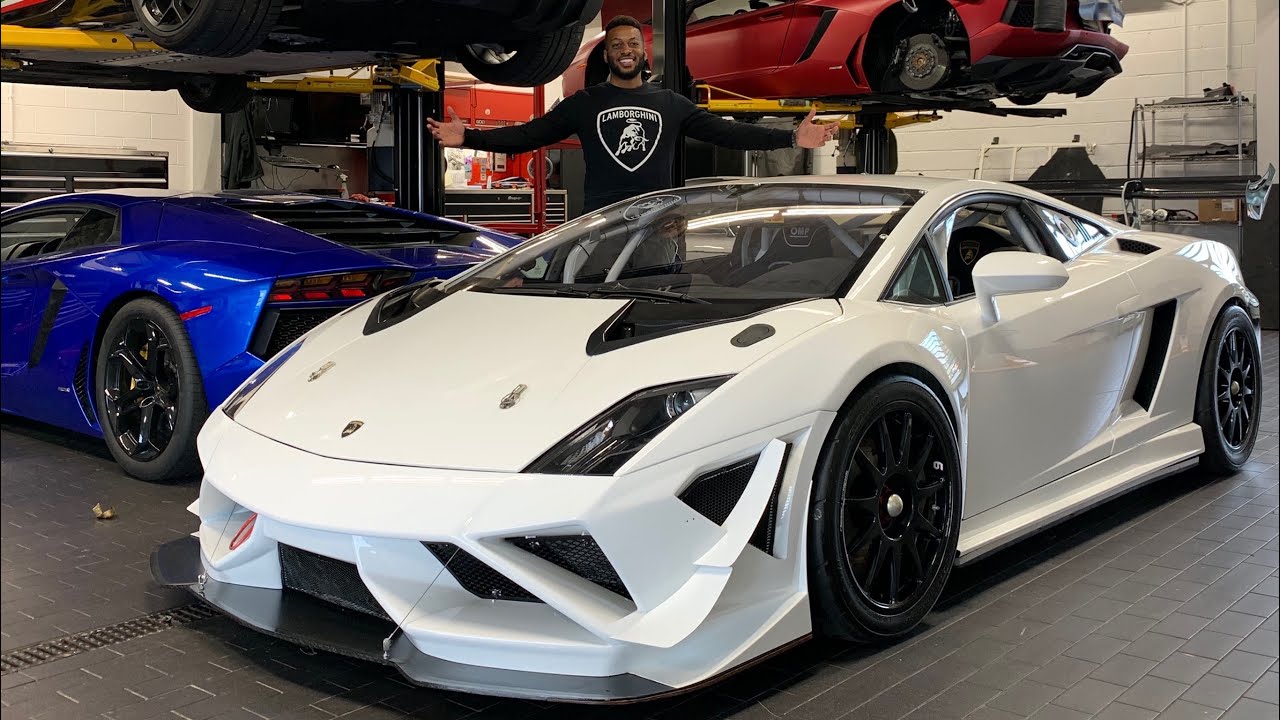 2013 Lamborghini Gallardo Super Trofeo Review, Walkaround & Revs @ Lambo Paramus!!