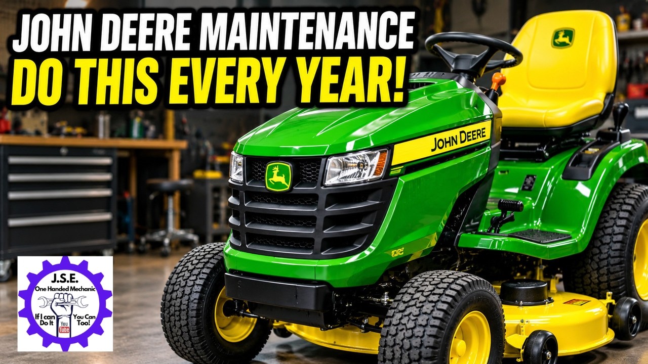 How to Service and Maintain Your John Deere Tractor D110 and E110
