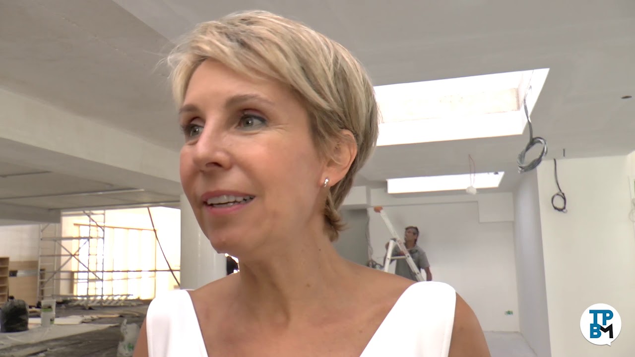 Chalucet : visite du chantier du bâtiment 