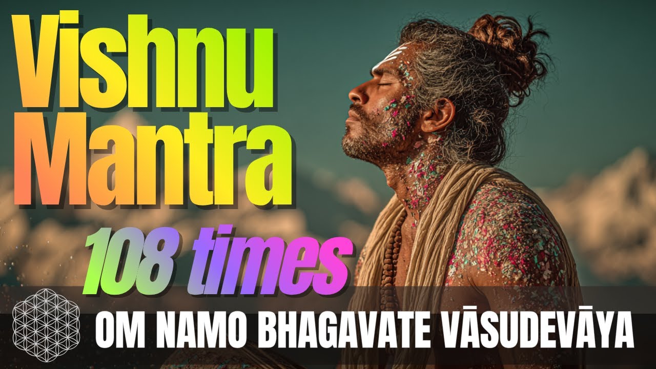 Om Namo Bhagavate Vasudevaya | Dwadasakshari Mantra 108 Times for Divine Connection & Peace