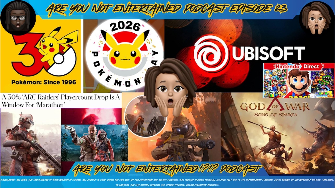 Arc Raiders #s dip, Helldivers 2 peak, God of War drama, & Ubisoft canceled games leaks | EP 23
