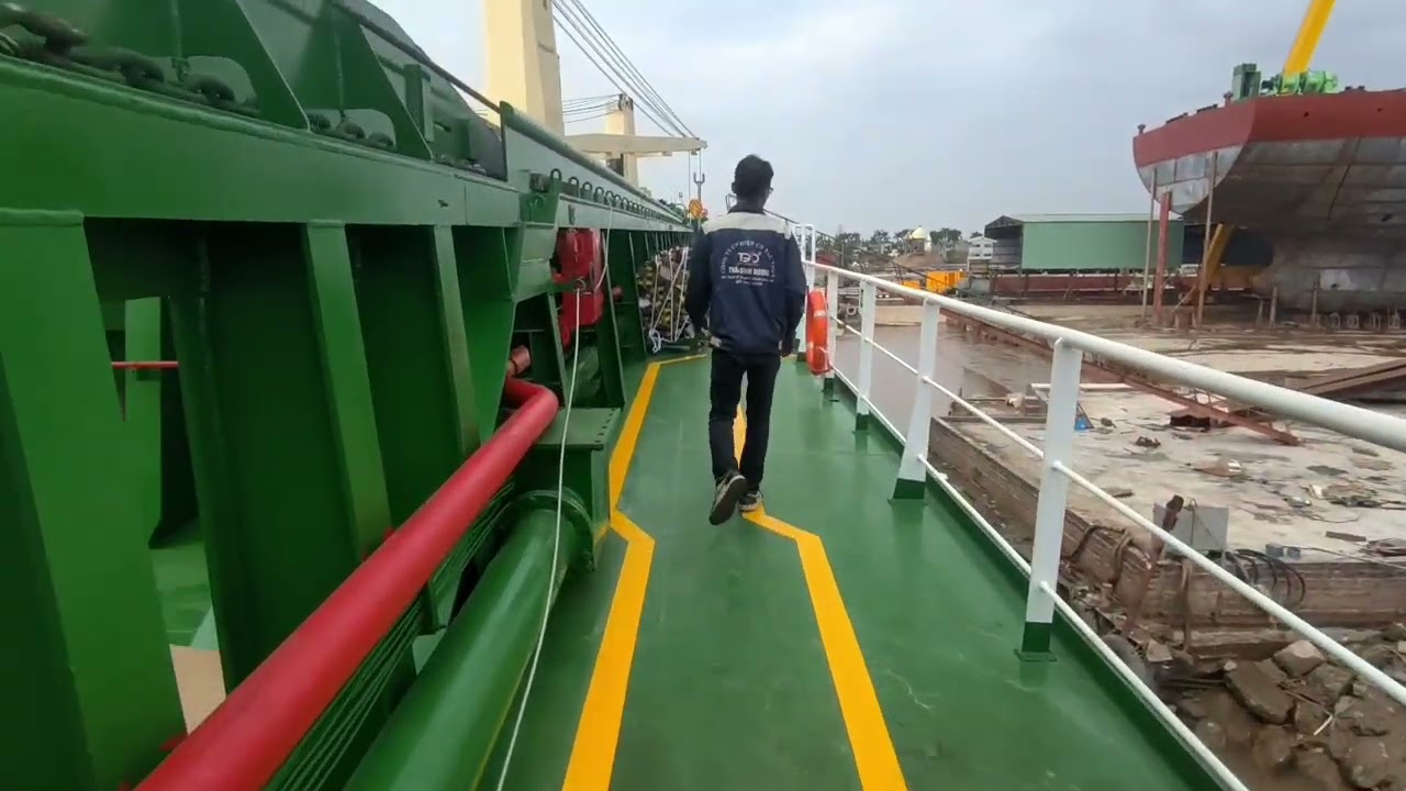 Ngày thứ 1 thử đường dài của tàu 🚢 Hòa Bình 79. NM78. 19/01/2026. Vạn dặm bình an và may mắn. 